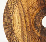 Turned wooden sculptures