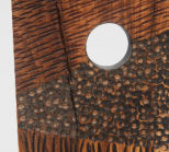 Sculpture- turned, textured and carved and dyedSculpture- turned, textured and carved and dyedSculpture- turned, textured and carved and dyed