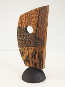 Sculpture- textured, carved and dyed