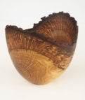Turned natural edge Oak bowl 